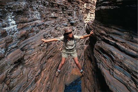 pilbara - Hancock Gorge, Karijini National Park, Pilbara, Western Australia, Australia, Pacific Stock Photo - Rights-Managed, Code: 841-03058681