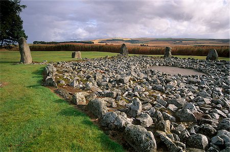 simsearch:841-03064028,k - Cercle de pierres de Loanhead de Daviot datant entre 2500 et 2000 av. J.-C., Daviot, Aberdeenshire, Ecosse, Royaume-Uni, Europe Photographie de stock - Rights-Managed, Code: 841-03064027