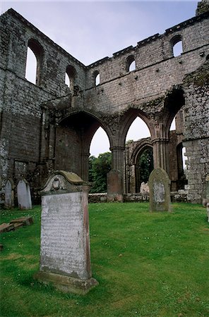 Dundrennan Cistercian abbey dating from the 12th-century, near Kirkcudbright, Galloway, Scotland, United Kingdom, Europe Foto de stock - Direito Controlado, Número: 841-03064132