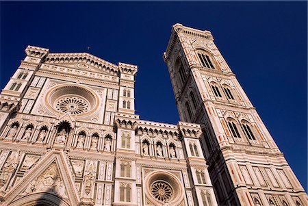 simsearch:841-03673270,k - Facade of the Duomo Santa Maria del Fiore, Florence, UNESCO World Heritage Site, Tuscany, Italy, Europe Foto de stock - Con derechos protegidos, Código: 841-03064158