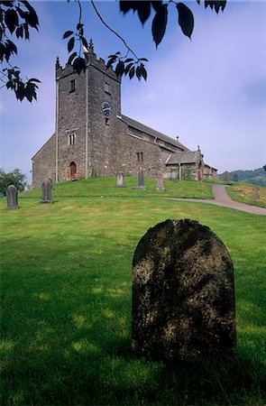 St. Michael's church, Hawkshead, Lake District National Park, Cumbria, England, United Kingdom, Europe Stock Photo - Rights-Managed, Code: 841-03064199