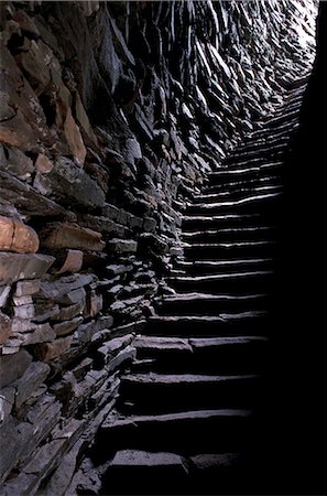 simsearch:841-03064028,k - Escalier dans le mur creux, Mousa Broch, mieux préservé de tous les brochs, permanent 12-13 m de haut, en parfait état, en raison de son isolement, l'île Mousa, îles Shetland, Ecosse, Royaume-Uni, Europe Photographie de stock - Rights-Managed, Code: 841-03064207