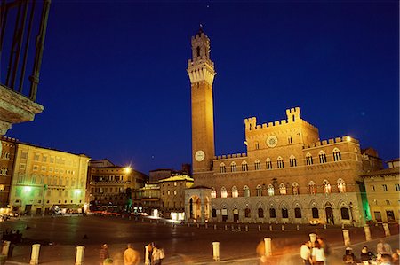 palazzo publico - Palazzo Pubblico, Piazza del Campo, Siena, UNESCO World Heritage Site, Tuscany, Italy, Europe Foto de stock - Con derechos protegidos, Código: 841-03064337
