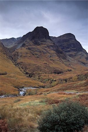 simsearch:841-03064742,k - Col de Glencoe, point de repère impressionnant et de l'emplacement du Massacre de Glencoe, région des Highlands, Ecosse, Royaume-Uni, Europe Photographie de stock - Rights-Managed, Code: 841-03064846