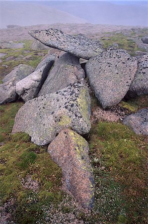 parc national grampian - Rochers de granit sur Cairngorm sommet, 1245 m, Grampians, Ecosse, Royaume-Uni, Europe Photographie de stock - Rights-Managed, Code: 841-03064858