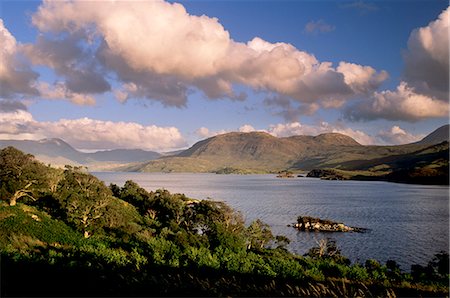 Loch Assynt, Sutherland, Highland region, Scotland, United Kingdom, Europe Foto de stock - Con derechos protegidos, Código: 841-03064864