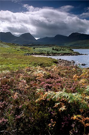 sutherland - Réserve naturelle de Inverpolly, Sutherland, région des Highlands, Ecosse, Royaume-Uni, Europe Photographie de stock - Rights-Managed, Code: 841-03064871