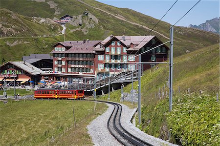 Kleine Scheidegg, Bernese Oberland, Berne Canton, Switzerland, Europe Foto de stock - Con derechos protegidos, Código: 841-03064989