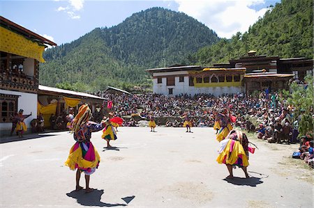 simsearch:841-03065014,k - Buddhist Festival (Tsechus), Haa Valley, Bhutan, Asia Foto de stock - Con derechos protegidos, Código: 841-03065037