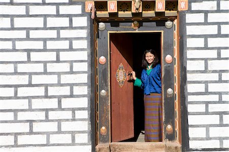 Bhutanese woman, Jankar, Bumthang Valley, Bhutan, Asia Stock Photo - Rights-Managed, Code: 841-03065130