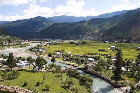 paro - Paro, Bhutan, Asia Foto de stock - Con derechos protegidos, Código: 841-03065156