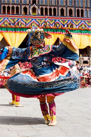 simsearch:841-03065014,k - Buddhist festival (Tsechu), Trashi Chhoe Dzong, Thimphu, Bhutan, Asia Foto de stock - Con derechos protegidos, Código: 841-03065217