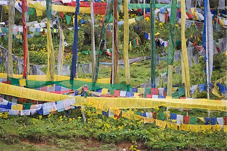 simsearch:841-03065170,k - Prayer flags, Druk Wangyal Chorten, Bhutan, Asia Stock Photo - Rights-Managed, Code: 841-03065226