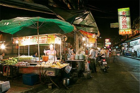 fast food city - Chinatown, Bangkok, Thailand, Southeast Asia, Asia Stock Photo - Rights-Managed, Code: 841-03065407