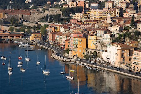 simsearch:841-03065536,k - Villefranche sur Mer, Alpes Maritimes, Provence, Cote d'Azur, French Riviera, France, Mediterranean, Europe Fotografie stock - Rights-Managed, Codice: 841-03065450