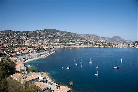 simsearch:841-03065536,k - Villefranche sur Mer, Alpes Maritimes, Provence, Cote d'Azur, French Riviera, France, Mediterranean, Europe Fotografie stock - Rights-Managed, Codice: 841-03065500