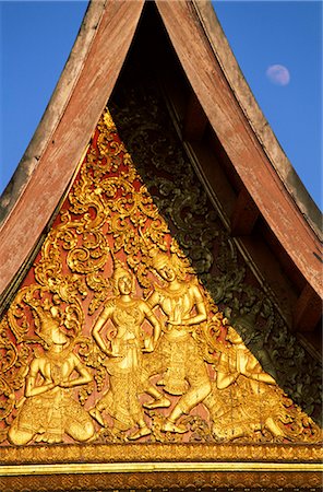 simsearch:841-03033170,k - Xieng Thong temple, UNESCO World Heritage Site, Luang Prabang, Laos, Indochina, Southeast Asia, Asia Foto de stock - Direito Controlado, Número: 841-03065558