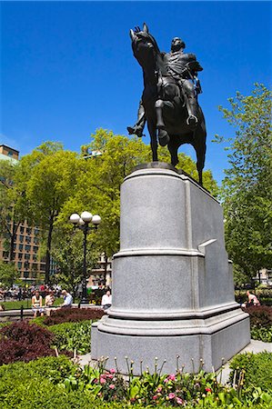simsearch:841-03065619,k - Le Président Washington statue, Union Square, Midtown Manhattan, New York City, New York, États-Unis d'Amérique, Amérique du Nord Photographie de stock - Rights-Managed, Code: 841-03065604