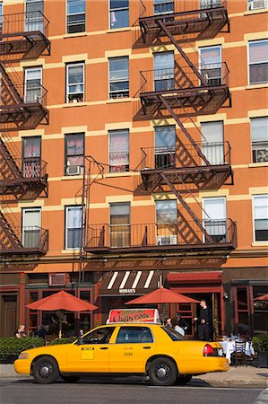 Restaurant im Stadtteil Chelsea, Midtown Manhattan, New York City, Vereinigte Staaten von Amerika, Nordamerika Stockbilder - Lizenzpflichtiges, Bildnummer: 841-03065626