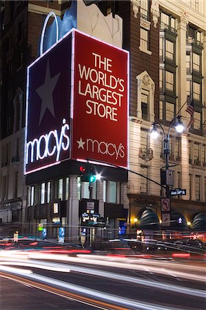 Macy's Store in Midtown Manhattan, New York City, New York, United States of America, North America Stock Photo - Rights-Managed, Code: 841-03065641