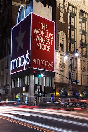 Magasin Macy dans Midtown Manhattan, New York City, New York, États-Unis d'Amérique, l'Amérique du Nord Photographie de stock - Rights-Managed, Code: 841-03065641