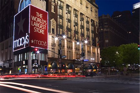 Magasin Macy dans Midtown Manhattan, New York City, New York, États-Unis d'Amérique, l'Amérique du Nord Photographie de stock - Rights-Managed, Code: 841-03065642