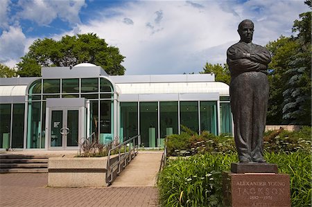 Leo Mol Sculpture Garden in Assiniboine Park, Winnipeg, Manitoba, Canada, North America Stock Photo - Rights-Managed, Code: 841-03065652