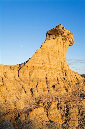 slump block - S'affaisser zone de bloc en unité de Theodore Roosevelt National Park Nord, Watford, Dakota du Nord, États-Unis d'Amérique, l'Amérique du Nord Photographie de stock - Rights-Managed, Code: 841-03065688