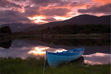 Boot, Oberer See, Killarney Nationalpark, County Kerry, Munster, Irland, Europa Stockbilder - Lizenzpflichtiges, Bildnummer: 841-03065767