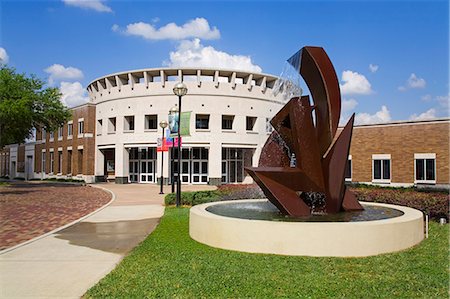 Museum of Art, Loch Haven Park, Orlando, Florida, United States of America, North America Stock Photo - Rights-Managed, Code: 841-03065902