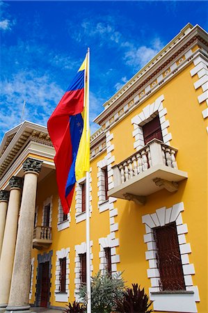 Palais Municipal, La ville de Asuncion, Isla Margarita, état de Nueva Esparta, Venezuela, Amérique du Sud Photographie de stock - Rights-Managed, Code: 841-03065928