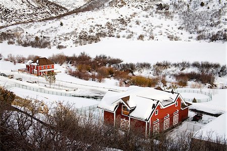 Ranch near Snowmass Village, Aspen region, Rocky Mountains, Colorado, United States of America, North America Stock Photo - Rights-Managed, Code: 841-03066187