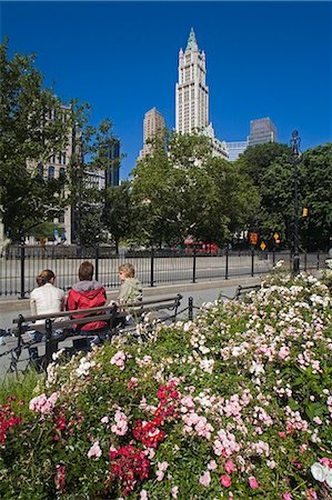Woolworth Building, Lower Manhattan, New York City, New York, Vereinigte Staaten von Amerika, Nordamerika Stockbilder - Lizenzpflichtiges, Bildnummer: 841-03066385