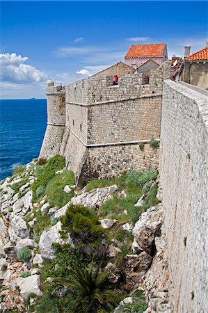 simsearch:841-03057304,k - City Walls, Dubrovnik, Dalmatia, Croatia, Europe Foto de stock - Direito Controlado, Número: 841-03066449