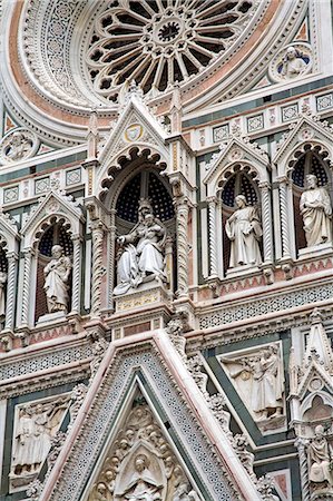 simsearch:6119-08741668,k - Detail of the Duomo, Florence, UNESCO World Heritage Site, Tuscany, Italy, Europe Stock Photo - Rights-Managed, Code: 841-03066534