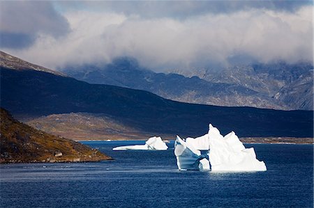 simsearch:841-03066563,k - Icebergs, île de Qoornoq, Province de Kitaa, sud du Groenland, Royaume du Danemark, les régions polaires Photographie de stock - Rights-Managed, Code: 841-03066559