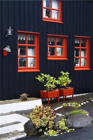 faroe islands - Historic Tinganes district, City of Torshavn, Faroe Islands, Kingdom of Denmark, Europe Stock Photo - Rights-Managed, Code: 841-03066552