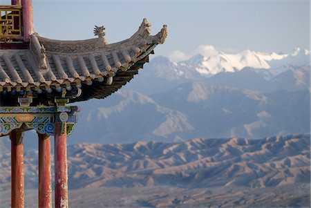 simsearch:841-03055462,k - Decoration on 600 year old tower, Jiayuguan Fort, Jiayuguan, Gansu, China, Asia Foto de stock - Con derechos protegidos, Código: 841-03066708