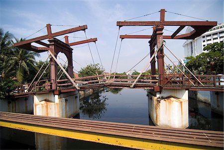 Oldest bridge in Jakarta, Batavia, Jakarta, Java, Indonesia, Southeast Asia Foto de stock - Con derechos protegidos, Código: 841-03066795