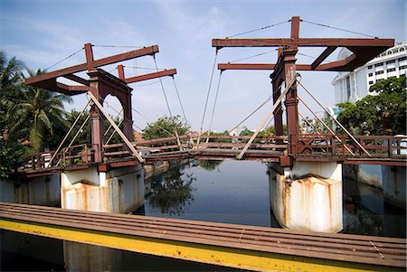 Oldest bridge in Jakarta, Batavia, Jakarta, Java, Indonesia, Southeast Asia Stock Photo - Rights-Managed, Code: 841-03066795