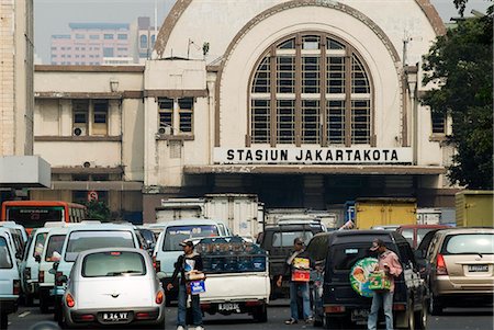 Hauptbahnhof, Jakarta, Java, Indonesien, Südostasien, Asien Stockbilder - Lizenzpflichtiges, Bildnummer: 841-03066796