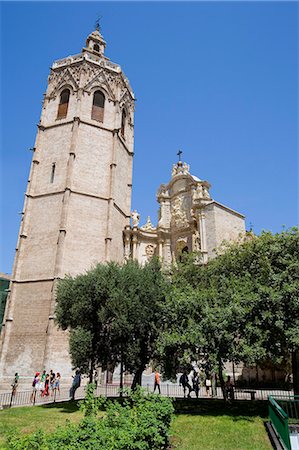 simsearch:841-03063537,k - Cathédrale, Valence, Espagne, Europe Photographie de stock - Rights-Managed, Code: 841-03066933