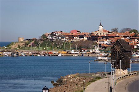 Nesebar, côte de la mer Noire, en Bulgarie, Europe Photographie de stock - Rights-Managed, Code: 841-03067026