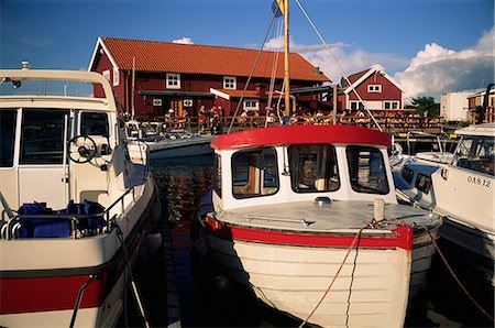 simsearch:841-03673723,k - The Seafood Cafe at Langegjarde on island of South Koster, Koster Archipelago, Bohuslan, Sweden, Scandinavia, Europe Foto de stock - Con derechos protegidos, Código: 841-03067229