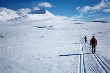 rondane national park - The track towards Peer Gynthytta, below Mount Smiubelgen, Rondane National Park, Norway, Scandinavia, Europe Stock Photo - Rights-Managed, Code: 841-03067235