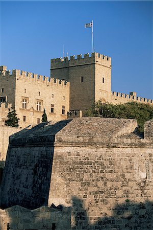 simsearch:841-02714858,k - Palace of the Grand Masters, citadel of the Knights of St. John in the old quarter of Rhodes Town, Rhodes, Dodecanese islands, Greece, Europe Stock Photo - Rights-Managed, Code: 841-03067308
