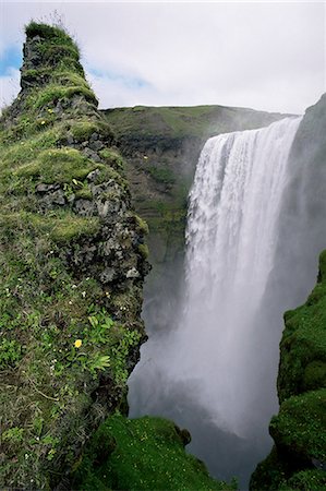 simsearch:841-03030680,k - Skogarfoss, Iceland, Polar Regions Foto de stock - Con derechos protegidos, Código: 841-03067409