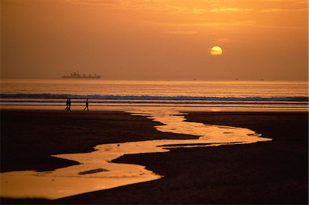 Sunset, Agadir Beach, Agadir, Morocco, North Africa, Africa Stock Photo - Rights-Managed, Code: 841-03067424