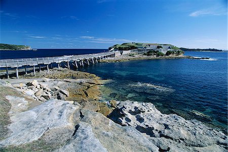 simsearch:841-07457659,k - Bare Island, built in1885 against feared Russian attack at La Perouse in Botany Bay National Park, La Perouse was a Frenchman who came here only six days after the First Fleet in 1788, New South Wales (N.S.W.), Australia, Pacific Foto de stock - Con derechos protegidos, Código: 841-03067706