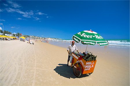 Ponta Negra beach, Natal, Rio Grande do Norte state, Brazil, South America Foto de stock - Con derechos protegidos, Código: 841-03060454